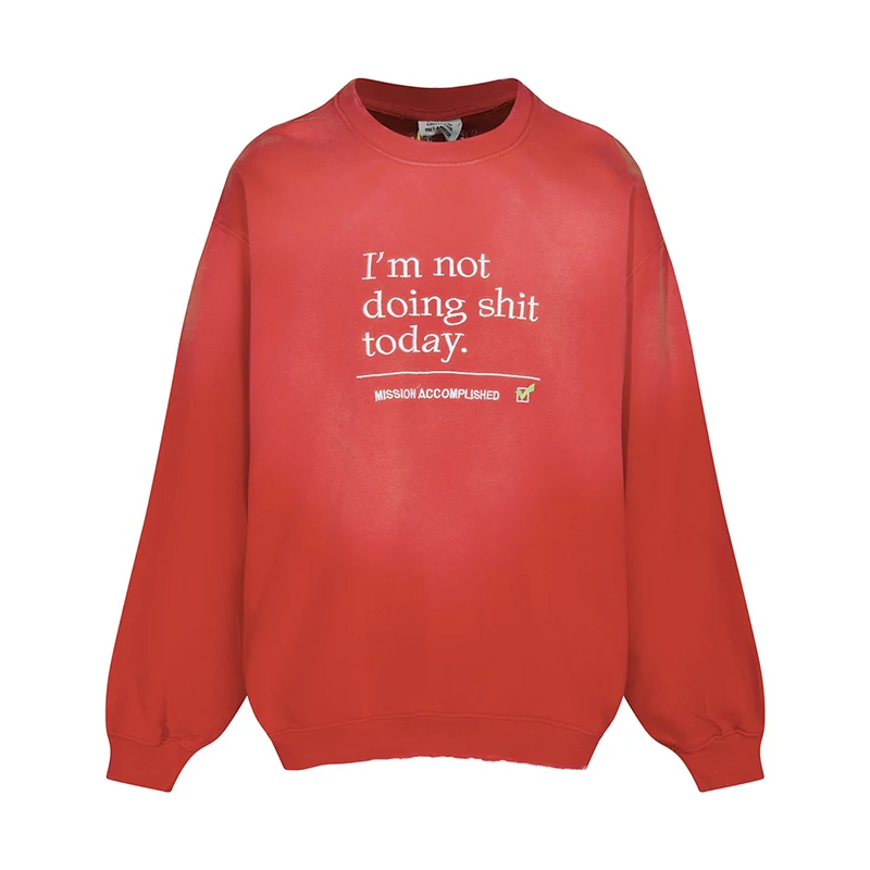 Red Cotton Vetements Men Clothing O Neck Hoodies for Men Embroidery Hoodie High Street Pullovers Vetements Tops
Red Cotton Vetements Men Clothing O Neck Hoodies for Men Embroidery Hoodie High Street Pullovers Vetements Tops