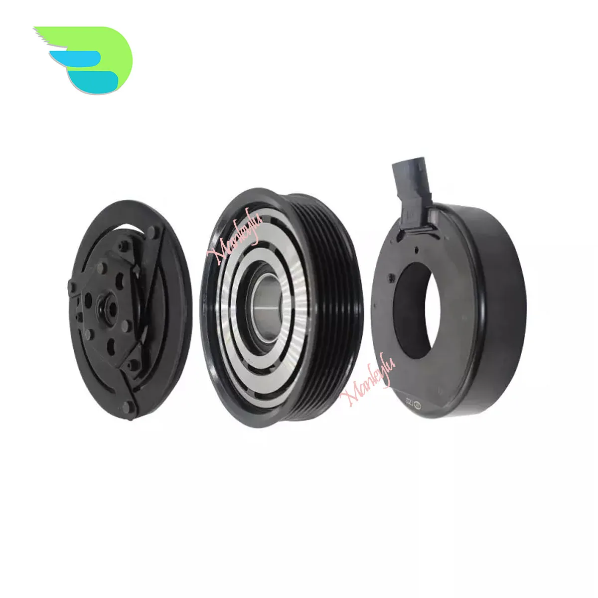 

AC A/C Compressor Clutch Pulley For RENAULT MEGANE SCENIC GRAND 1.6 For NISSAN QASHQAI J10 JJ10 ALMERA N16 1.5 8200940837