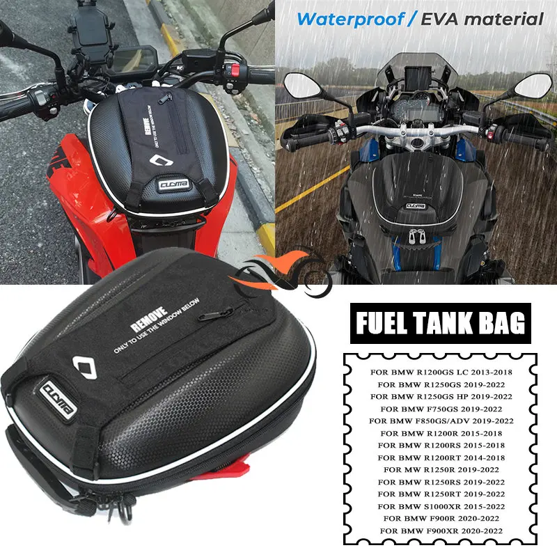 

Tank Bag Luggage For BMW F850GS R1250GS S1000XR R 1200 RT/RS/R 1250 GS F750 F900 XR Motorcycle Waterproof Racing Bags Tanklock