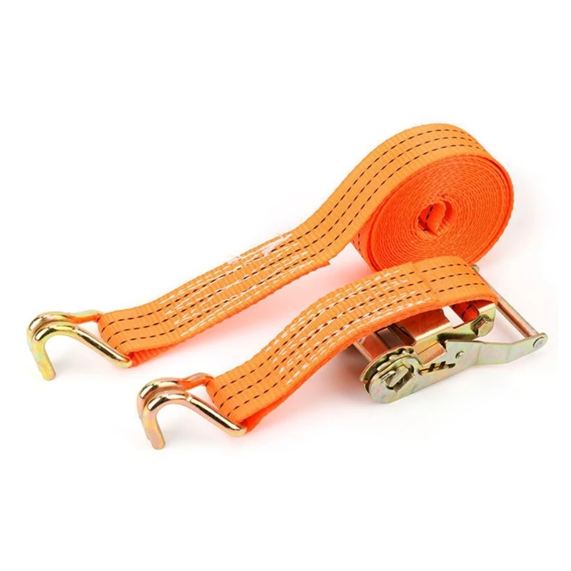 Durable Tie Down Strap Lashing Strap Cargo Tie-Down Strap with Metal Hook Lock Buckle Ratchet Belt for Luggage Bag
Durable Tie Down Strap Lashing Strap Cargo Tie-Down Strap with Metal Hook Lock Buckle Ratchet Belt for Luggage Bag