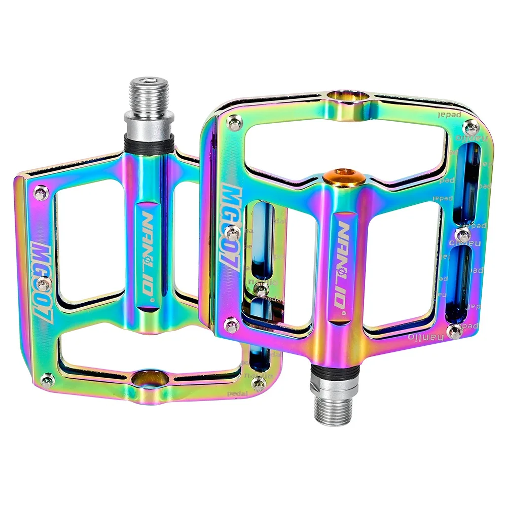 Aluminum Alloy MTB 3 Sealed Bearing Flat Pedal Good Grip Ultralight Bicycle Pedals Gravel Bike Enduro Downhill BMX Bike Pedals
Aluminum Alloy MTB 3 Sealed Bearing Flat Pedal Good Grip Ultralight Bicycle Pedals Gravel Bike Enduro Downhill BMX Bike Pedals