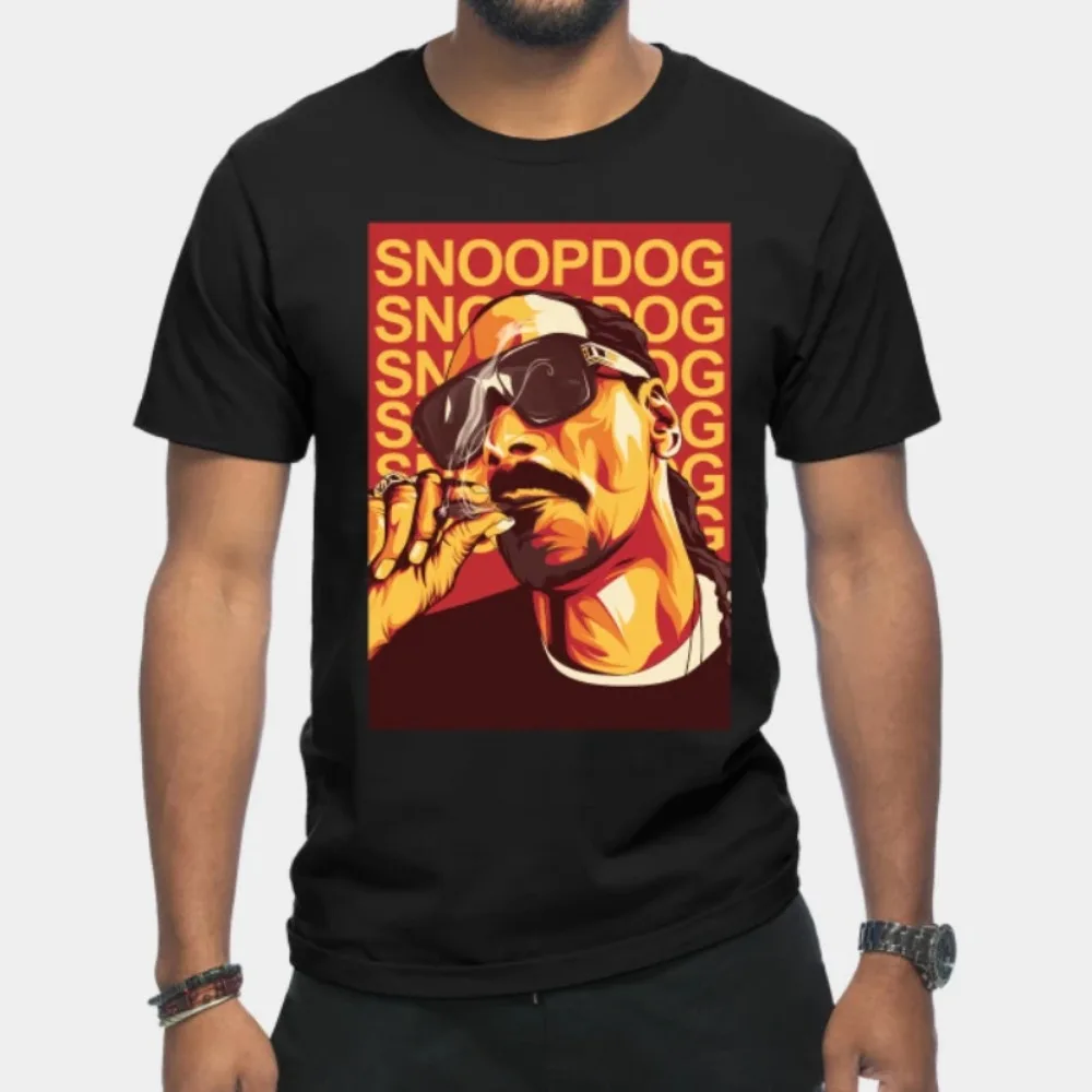 

Hip Hop Dj Fashion T-shirt Snoop Dogg Hip Hop T Shirt Male Women Rap Singer Rock Kid Harajuku Tees Men Clothing Pattern Tee