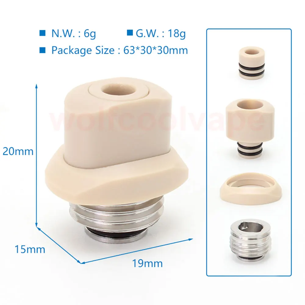 SXK Hussar BTC Style Integrated Drip Tip 316SS for sxk BB / Billet / Box Mod vs Monarchy Cyber Style Drip Tip
SXK Hussar BTC Style Integrated Drip Tip 316SS for sxk BB / Billet / Box Mod vs Monarchy Cyber Style Drip Tip