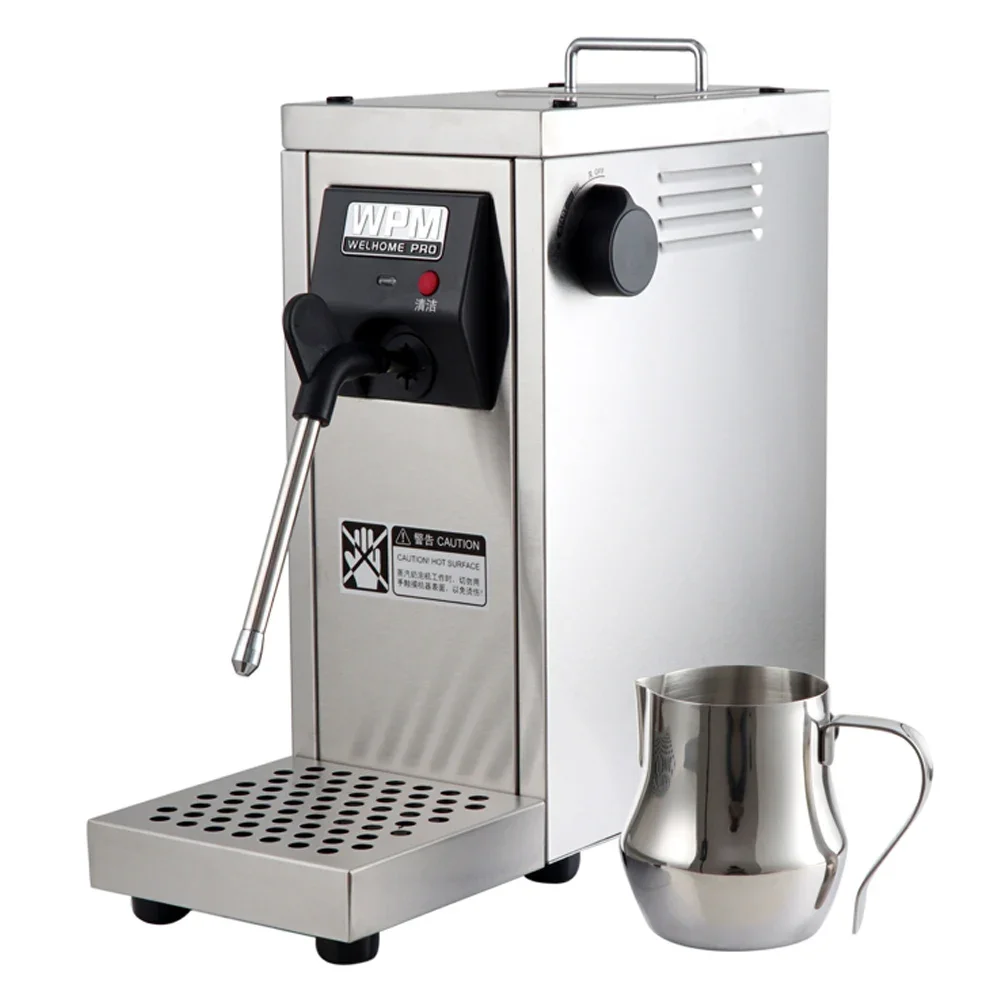 

Xeoleo Commercial Milk Foam Machine Milk Froth Machine Steam Water Boiling Machine Make Espresso Coffee 1450W Steam Coffee Maker