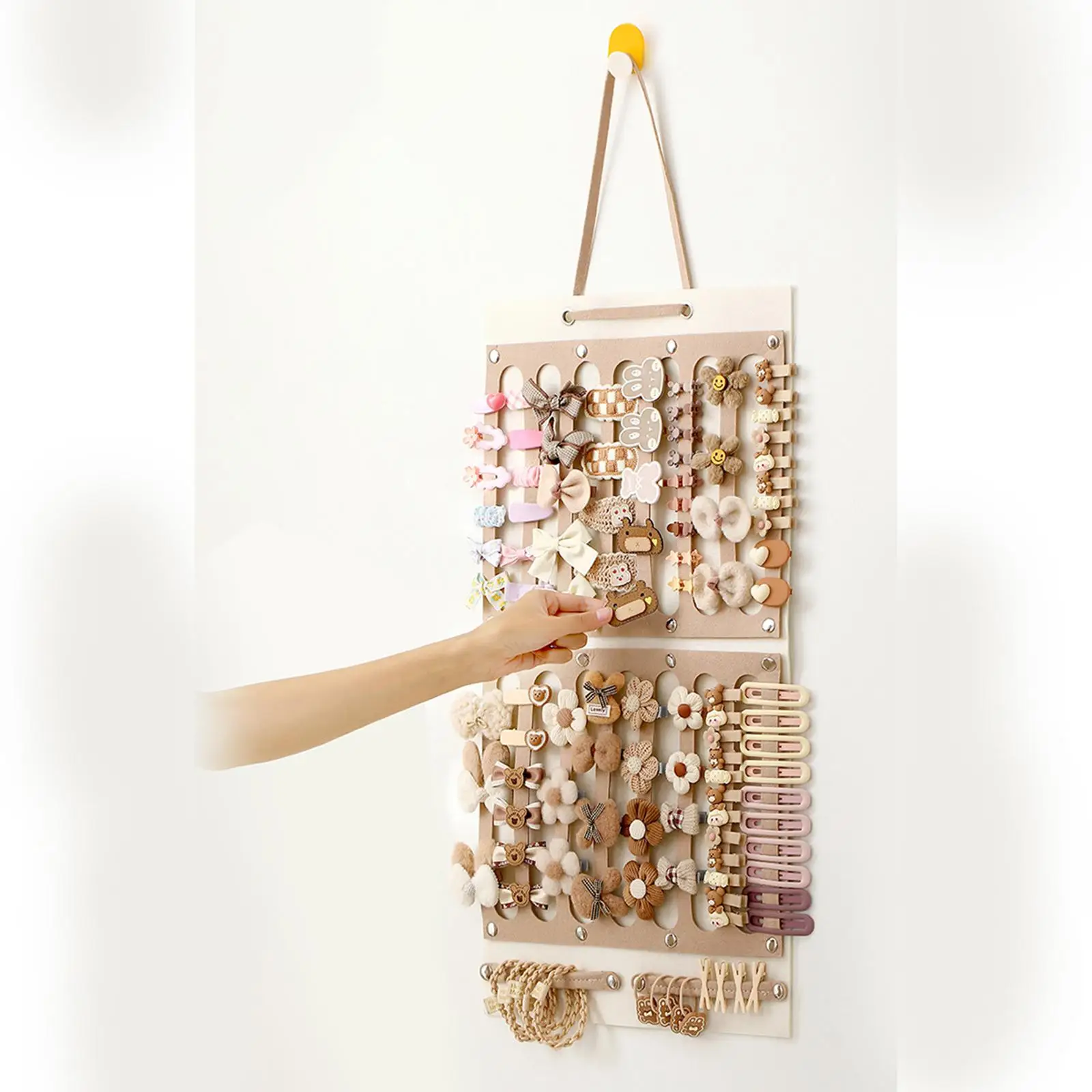 Подвесная заколка для волос, органайзер для женщин и девочек, настенная подвесная вместительная заколка для волос 
Подвесная заколка для волос, органайзер для женщин и девочек, настенная подвесная вместительная заколка для волос