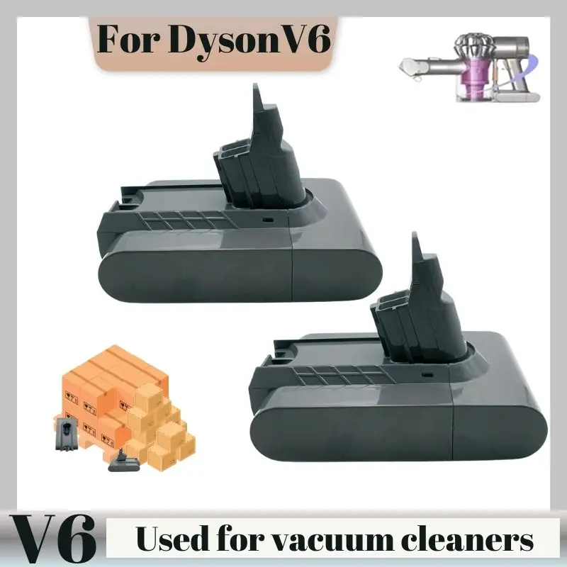 Литий-ионный аккумулятор 12800 мАч, 21,6 в для пылесосов Dyson V6 DC58 Animal DC59 Multi floor DC61 DC62 DC74 SV07 SV03 SV09
Литий-ионный аккумулятор 12800 мАч, 21,6 в для пылесосов Dyson V6 DC58 Animal DC59 Multi floor DC61 DC62 DC74 SV07 SV03 SV09