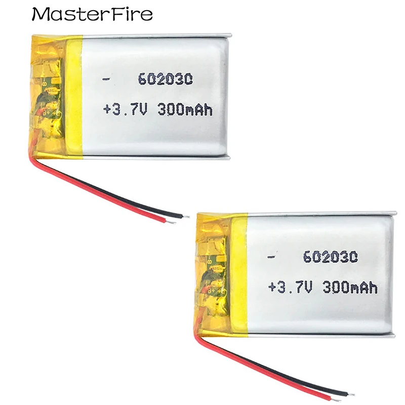18pcs/lot 602030 3.7V 300mah Rechargeable Lithium Polymer Battery Cell for Car Recorder Wireless Microphone Oximeter Table Lamp
18pcs/lot 602030 3.7V 300mah Rechargeable Lithium Polymer Battery Cell for Car Recorder Wireless Microphone Oximeter Table Lamp