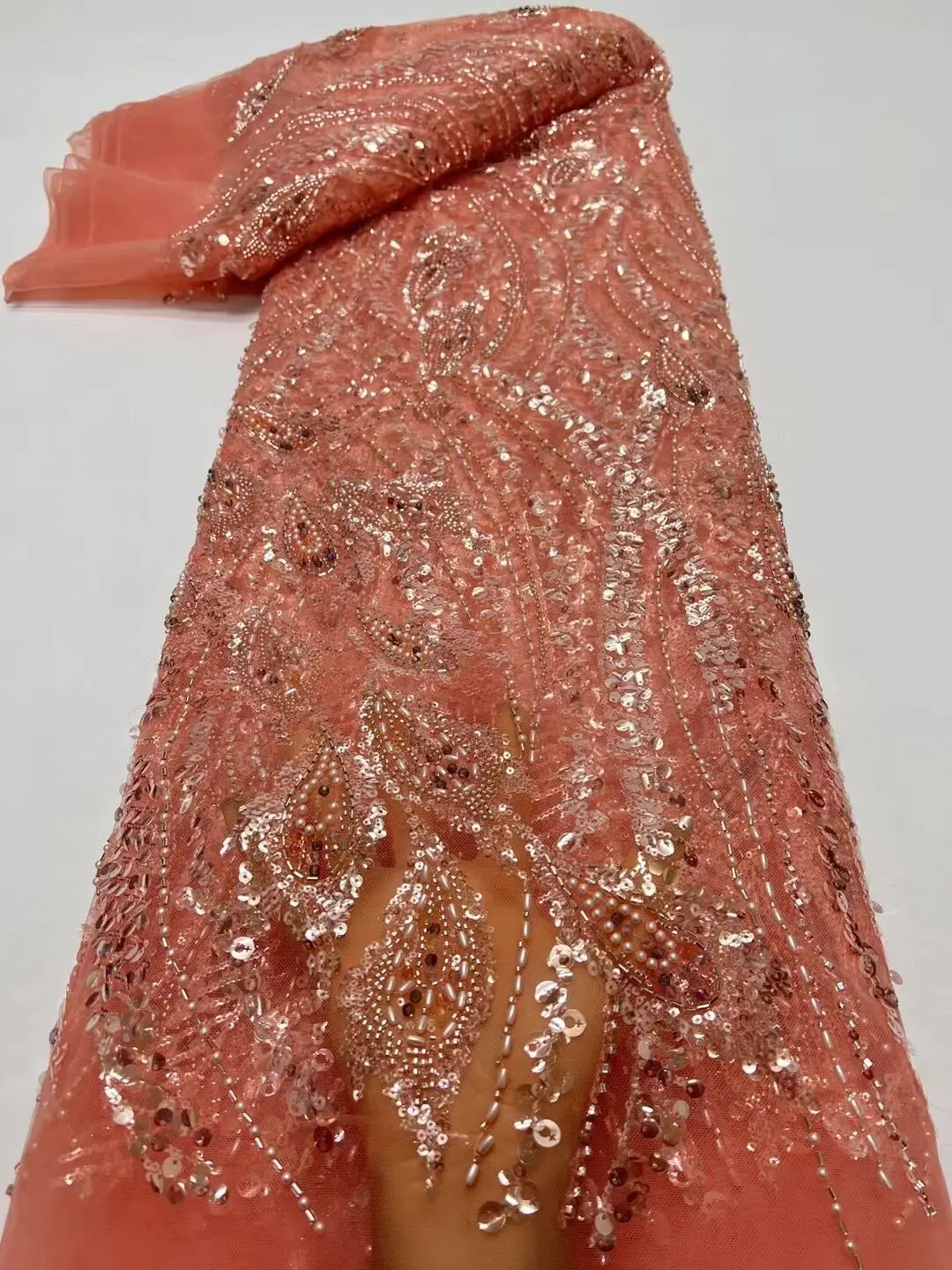 French Tulle SYJ-13085814 African beads Lace Fabric High Quality Embroidery Sequins Nigerian Lace Fabrics For Dress
French Tulle SYJ-13085814 African beads Lace Fabric High Quality Embroidery Sequins Nigerian Lace Fabrics For Dress