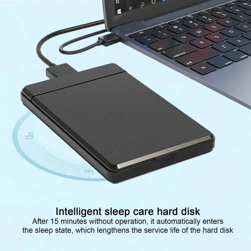 Hard Drive Box Practical High Performance ABS USB 2.5 Inch SATA SSD External Enclosure for Office
Hard Drive Box Practical High Performance ABS USB 2.5 Inch SATA SSD External Enclosure for Office