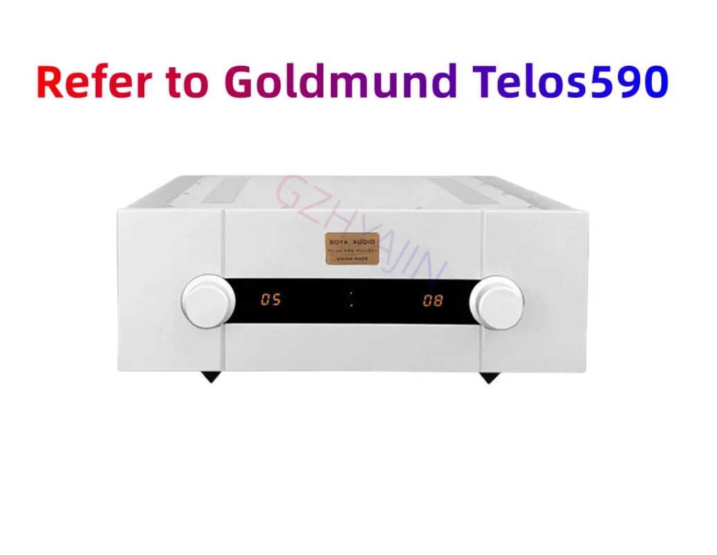 

450W*2 refere to Goldmund Telos590 high fidelity fever HIFI amplifierHi-end power amplifier high fidelity fever power amplifier