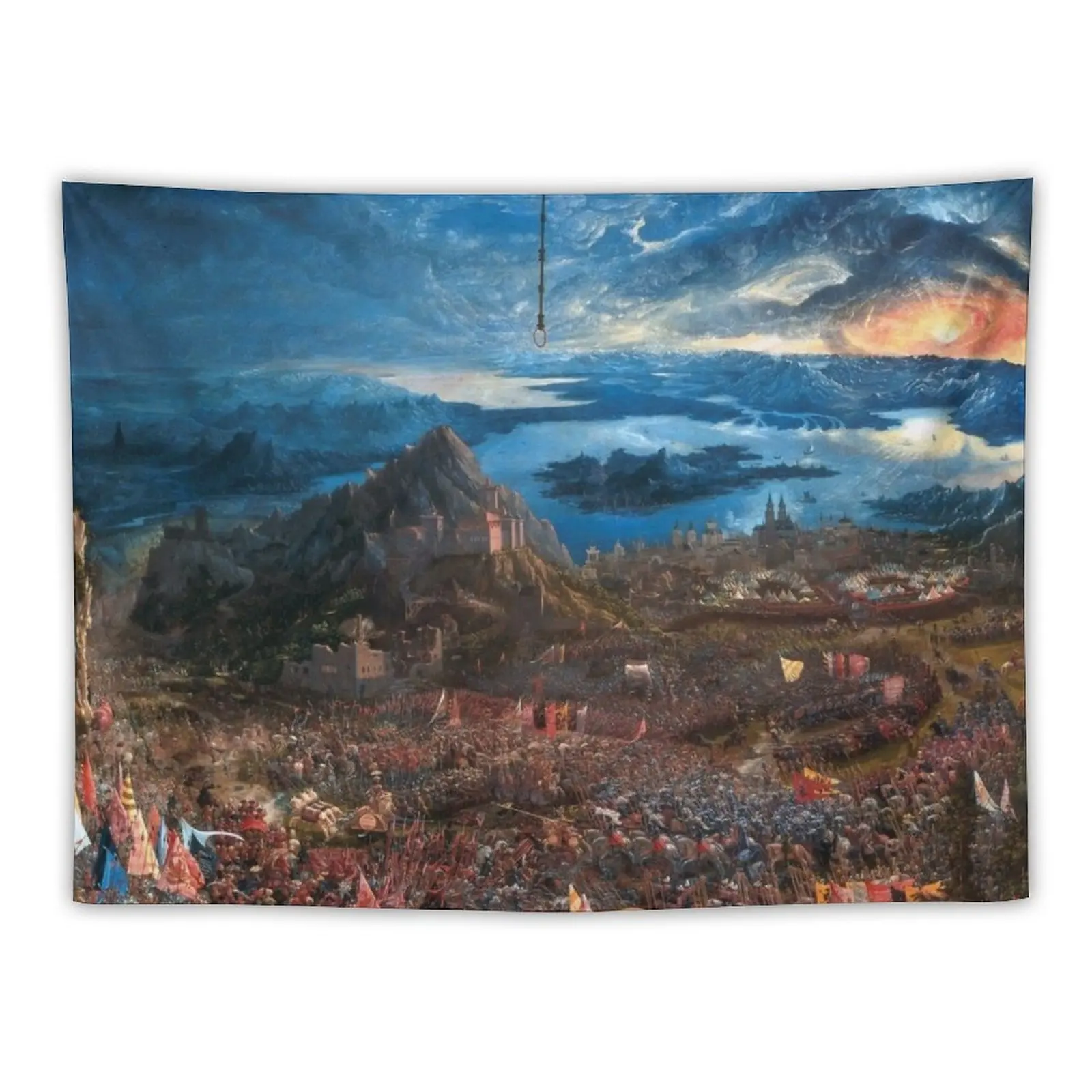 Fine Art: Albrecht Altdorfer - Battle Of Issus Tapestry Room Decor Aesthetic Wallpaper Bedroom
Fine Art: Albrecht Altdorfer - Battle Of Issus Tapestry Room Decor Aesthetic Wallpaper Bedroom