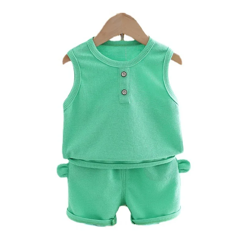New Summer Baby Clothes Children Boys Girls Casual Vest Shorts 2Pcs/Sets Infant Outfits Toddler Sports Costume Kids Tracksuits
New Summer Baby Clothes Children Boys Girls Casual Vest Shorts 2Pcs/Sets Infant Outfits Toddler Sports Costume Kids Tracksuits