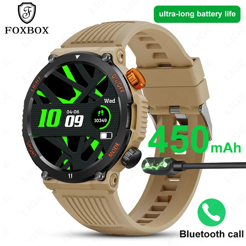 FOXBOX Watch For Men Smartwatches Emergency Lighting Bluetooth Call Sports Smart Watch Fitness Compass Outdoor Healthy Monitor
FOXBOX Watch For Men Smartwatches Emergency Lighting Bluetooth Call Sports Smart Watch Fitness Compass Outdoor Healthy Monitor