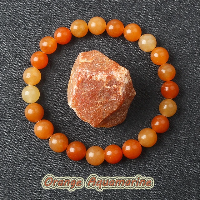 Bracelets en Perles d'Aventurine Rouge Naturelle pour Femme, Pierre Naturelle, Protection de la Chance, Prière, Méditation, Bijoux d'Massage, artificiel astique 1