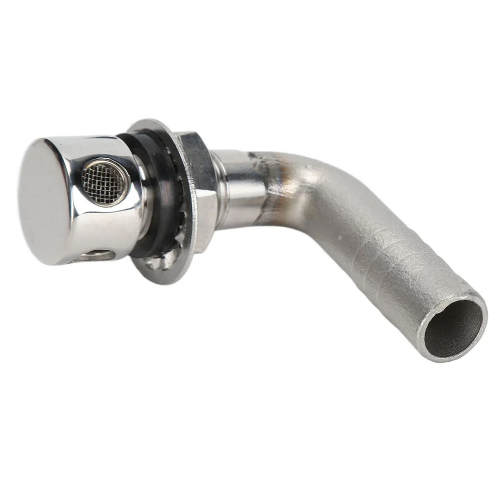 Durable Lightweight 1pcs Fuel Tank Vent Fuel Gas 11.5mm/0.45inch 15mm/0.59inch 90 Degree Silver Stainless Steel
Durable Lightweight 1pcs Fuel Tank Vent Fuel Gas 11.5mm/0.45inch 15mm/0.59inch 90 Degree Silver Stainless Steel