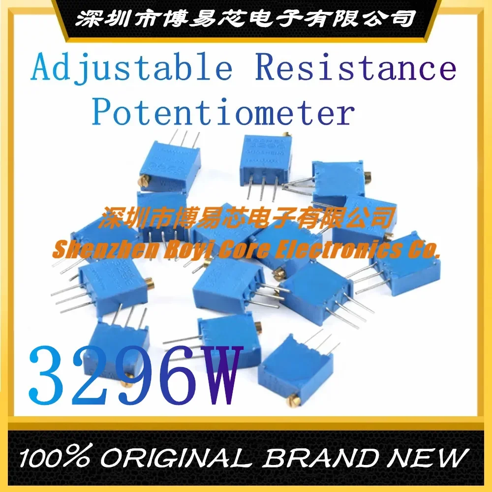 3296W top adjustment 1K 2K 5K 10K 20K 50K 100K 200K 500K 1M 2M Multi-turn Precision Adjustable Resistance Potentiometer
3296W top adjustment 1K 2K 5K 10K 20K 50K 100K 200K 500K 1M 2M Multi-turn Precision Adjustable Resistance Potentiometer