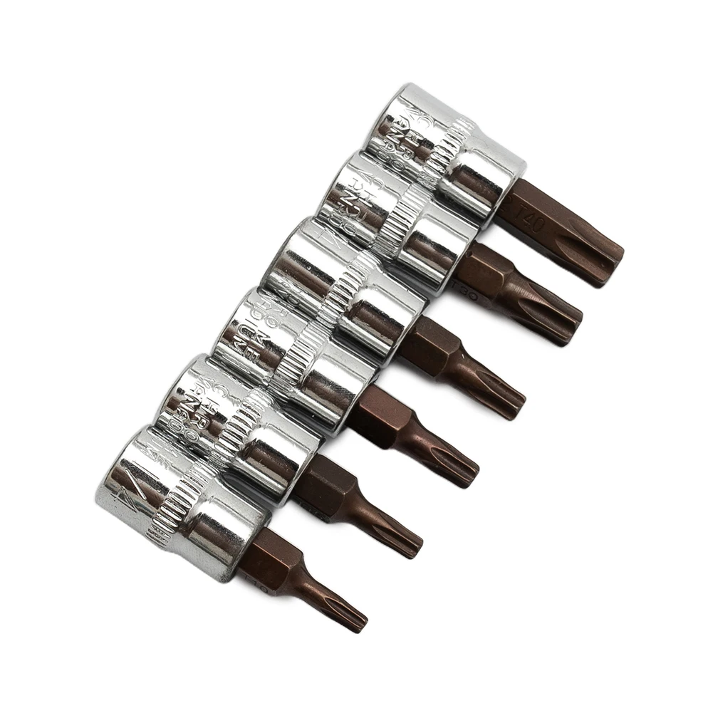 Socket Wrenches Torx Bit Socket Screwdriver Bit Set 1/4inch Chrome Vanadium Steel Drive High Quality Brand New
Socket Wrenches Torx Bit Socket Screwdriver Bit Set 1/4inch Chrome Vanadium Steel Drive High Quality Brand New