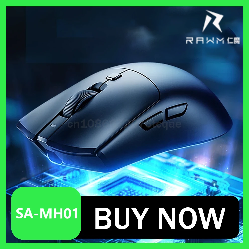 Rawm SA-MH01 Paw3395 Mouse Wireless Three Mode Usb/2.4g/Bluetooth Gaming Mouse Lightweight Ergonomic Mouse Office Gamer Gifts
Rawm SA-MH01 Paw3395 Mouse Wireless Three Mode Usb/2.4g/Bluetooth Gaming Mouse Lightweight Ergonomic Mouse Office Gamer Gifts