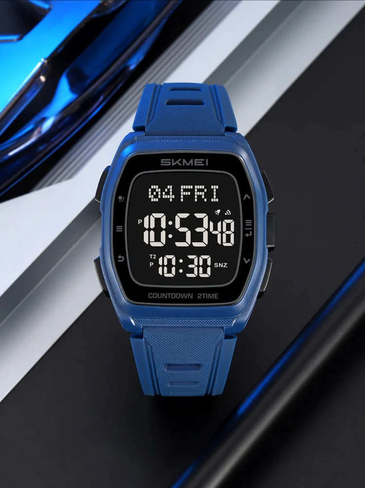 SKMEI 2441 LED Display Electronic Mens Wristwatches Waterproof Countdown Sport Watch for Men Military Digital Clock Reloj Hombre SKMEI 2441 LED Display Electronic Mens Wristwatches Waterproof Countdown Sport Watch for Men Military Digital Clock Reloj Hombre