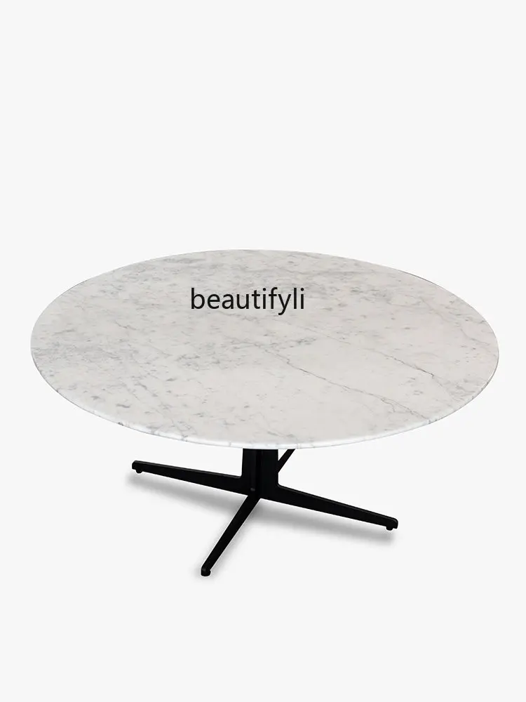 Marble Minimalist round Tea Table Modern Italian Minimalist Light Luxury Living Room Simple Coffee Table
Marble Minimalist round Tea Table Modern Italian Minimalist Light Luxury Living Room Simple Coffee Table
