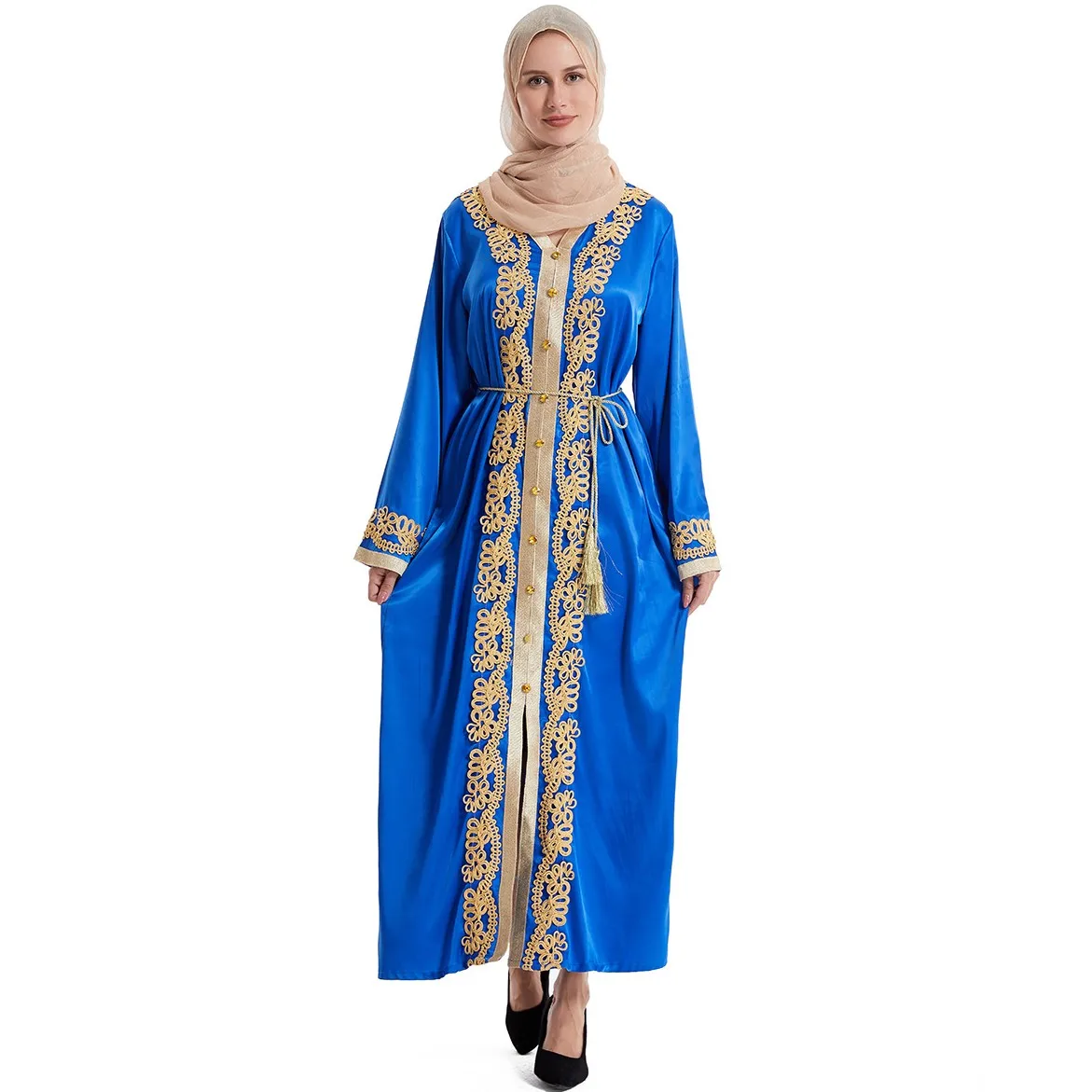 Eid Mubarak Ramadan Abaya Dubai Kaftan Muslim Dress Islam Turkey Prayer Clothes For Women Robe Djellaba Femme Musulmane Nigeria
Eid Mubarak Ramadan Abaya Dubai Kaftan Muslim Dress Islam Turkey Prayer Clothes For Women Robe Djellaba Femme Musulmane Nigeria