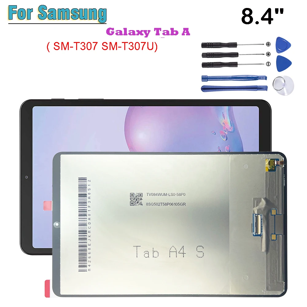 

Original for Samsung Galaxy Tab A 8.4" SM-T307 SM-T307U T307 T307U 8.4" LCD Display Touch Screen Digitizer Glass Assembly Repair