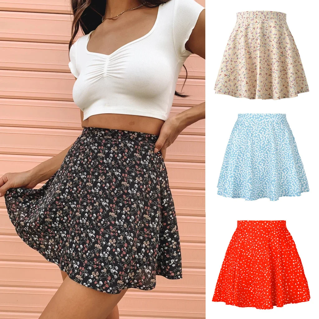 Boho Floral Print Chiffon Skirt Summer Women High Waist Pleated Mini Skirt Short Beach Sexy Skirts
Boho Floral Print Chiffon Skirt Summer Women High Waist Pleated Mini Skirt Short Beach Sexy Skirts