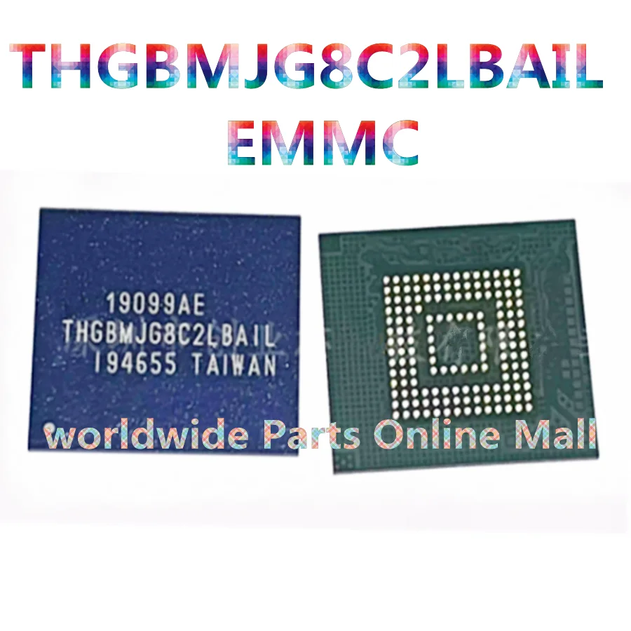 

1pcs-5pcs THGBMJG8C2LBAIL BGA153 ball EMMC 5.1 32GB font planting good ball ic