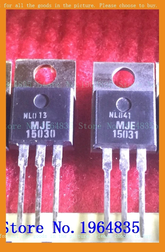 2pcs/lot=a pair MJE15030 MJE15031 TO-220
2pcs/lot=a pair MJE15030 MJE15031 TO-220