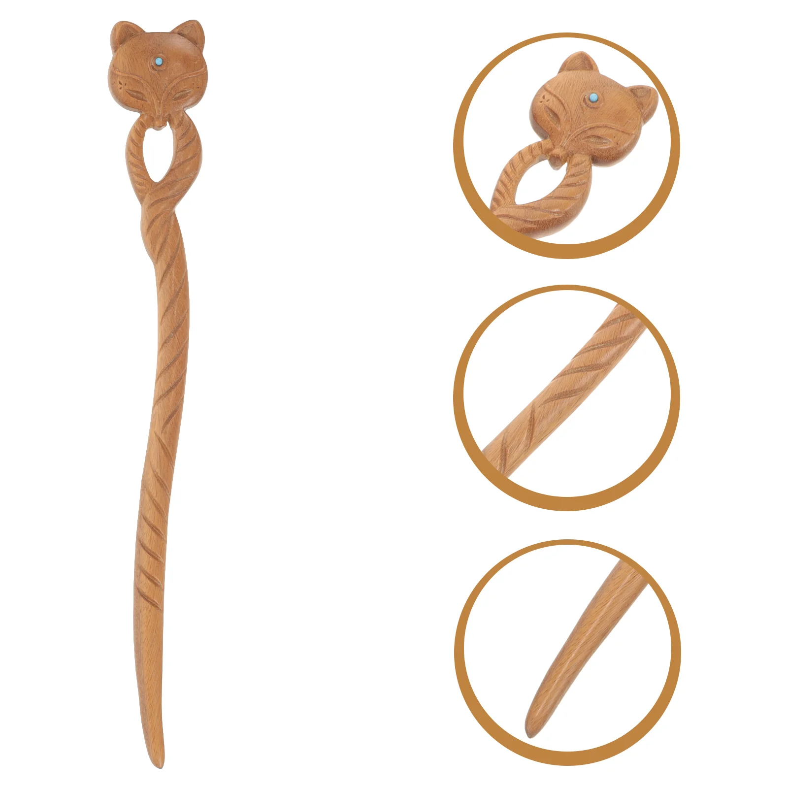Wooden Hair Pin Hair Stick Chinese Traditional Hair Stick Hair Ornament for Long Hair
Wooden Hair Pin Hair Stick Chinese Traditional Hair Stick Hair Ornament for Long Hair