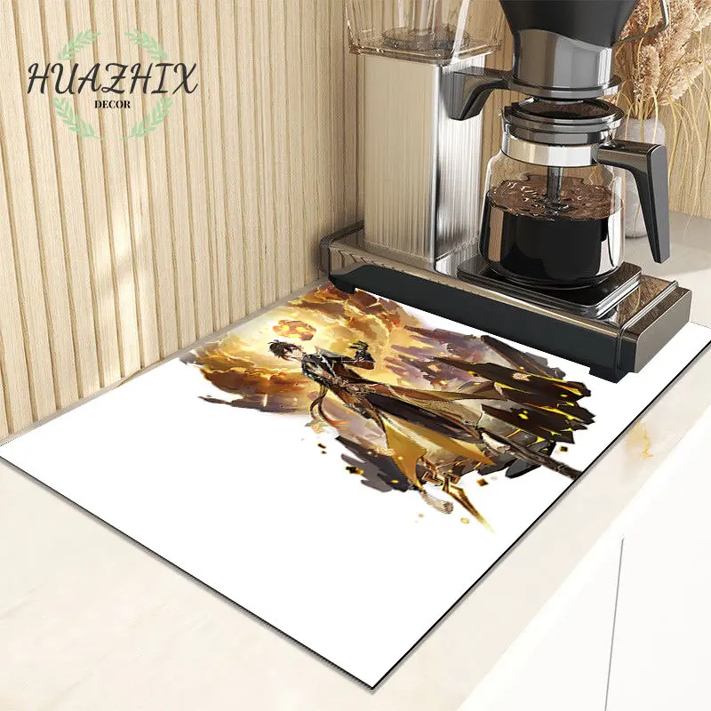 Genshin Impact Drain Pad Drying Mat Super Absorbent Kitchen Bar Counter Tableware Cup Dish Bottle Waterproof Non-slip Rubber Rug
Genshin Impact Drain Pad Drying Mat Super Absorbent Kitchen Bar Counter Tableware Cup Dish Bottle Waterproof Non-slip Rubber Rug