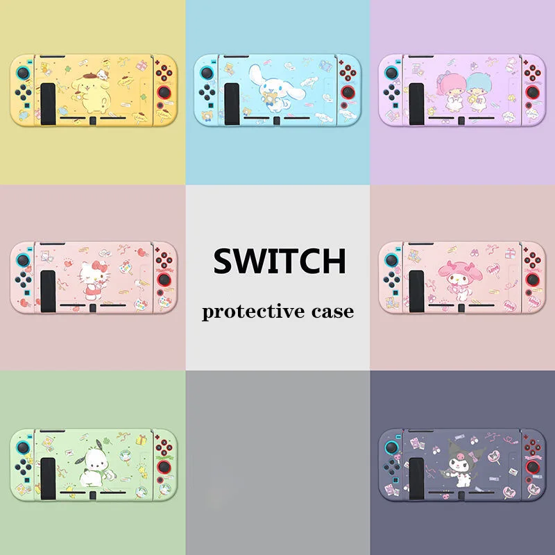 Sanrios Hello Kitty Switch Protective Shell Detachable Frosted Split Shell Ns Set Cinnamorol Pochacco Kuromi Mymelody Soft Shell
Sanrios Hello Kitty Switch Protective Shell Detachable Frosted Split Shell Ns Set Cinnamorol Pochacco Kuromi Mymelody Soft Shell