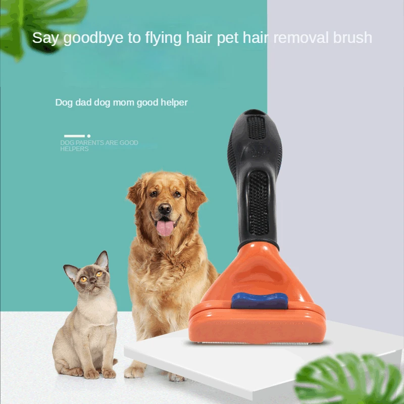 Pet Cat Hair Removal Comb Brush Dog Grooming Hand Portable Stainless Steel Cat Comb Brush Self Cleaning Dog Supplies Ferramentas
Pet Cat Hair Removal Comb Brush Dog Grooming Hand Portable Stainless Steel Cat Comb Brush Self Cleaning Dog Supplies Ferramentas