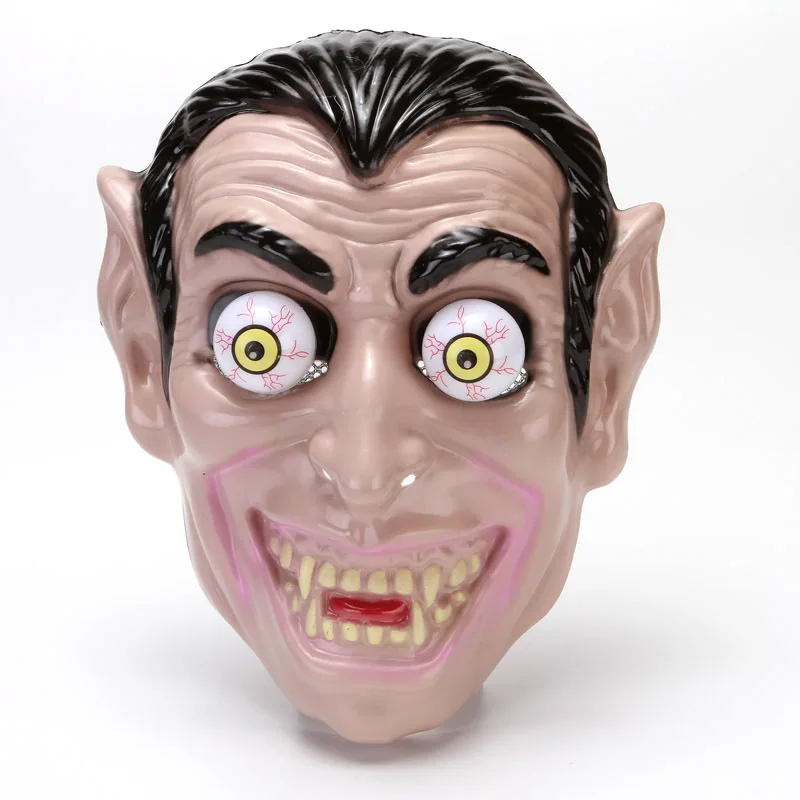 

1pc Horror Clown Mask Vampire Plastic Prop Halloween Cosplay Theme Carnival Adult / Child Elves Masks Hotsale