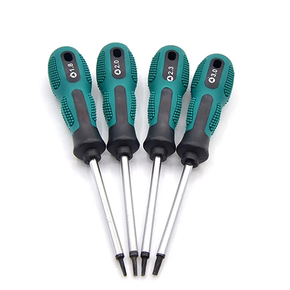 160mm 1pc Magnetic Triangle Screwdriver Precision 1.8/2.0/2.3/3.0mm Chromium Vanadium Alloy Steel Hard PP Repair Hand Tools
160mm 1pc Magnetic Triangle Screwdriver Precision 1.8/2.0/2.3/3.0mm Chromium Vanadium Alloy Steel Hard PP Repair Hand Tools