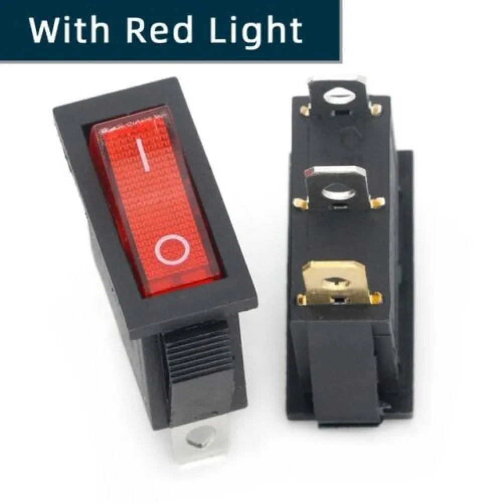 1pc Rocker Switch AC 16A 250V Red/yellow/blue/green/black 31mm*14mm*35mm For Automotive Branch Circuits Charging/Power
1pc Rocker Switch AC 16A 250V Red/yellow/blue/green/black 31mm*14mm*35mm For Automotive Branch Circuits Charging/Power