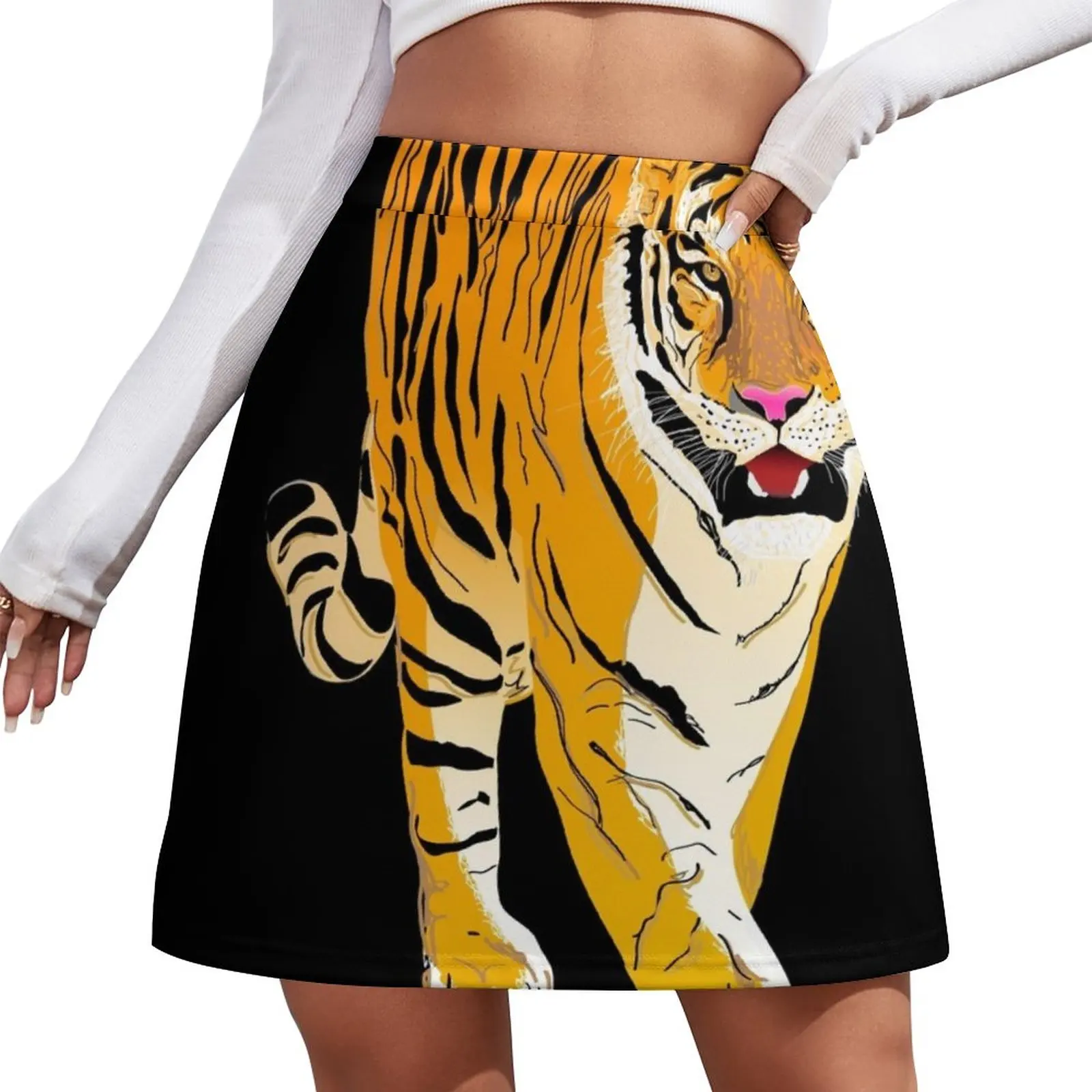 Tiger Mini Skirt dress women summer Woman clothing girls skirt fashion korean clothing
Tiger Mini Skirt dress women summer Woman clothing girls skirt fashion korean clothing