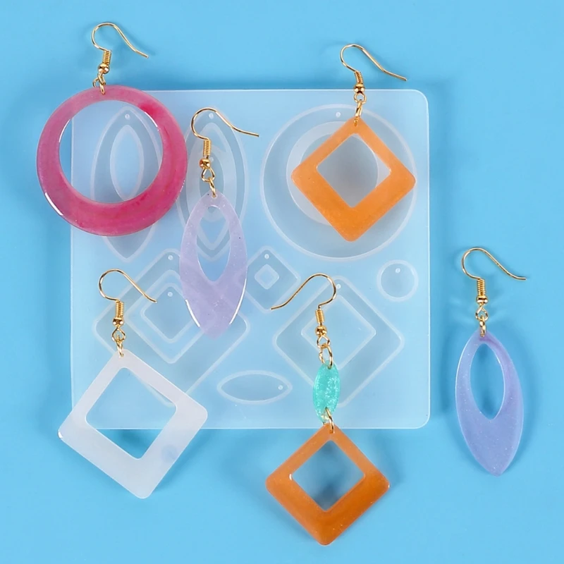 Round square leaf shape Pendant Silicone Mold Irregular Drop Earring Mold For Craft DIY Charms Necklace Keychain Jewelry Making 
Round square leaf shape Pendant Silicone Mold Irregular Drop Earring Mold For Craft DIY Charms Necklace Keychain Jewelry Making
