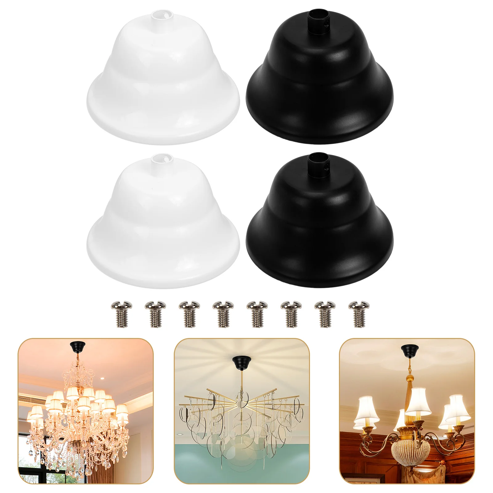 4 Sets Chandelier Ceiling Tray Hanging Lamp Shade Indoor Decor Vintage Accessories Pendant Chassis Holder
4 Sets Chandelier Ceiling Tray Hanging Lamp Shade Indoor Decor Vintage Accessories Pendant Chassis Holder