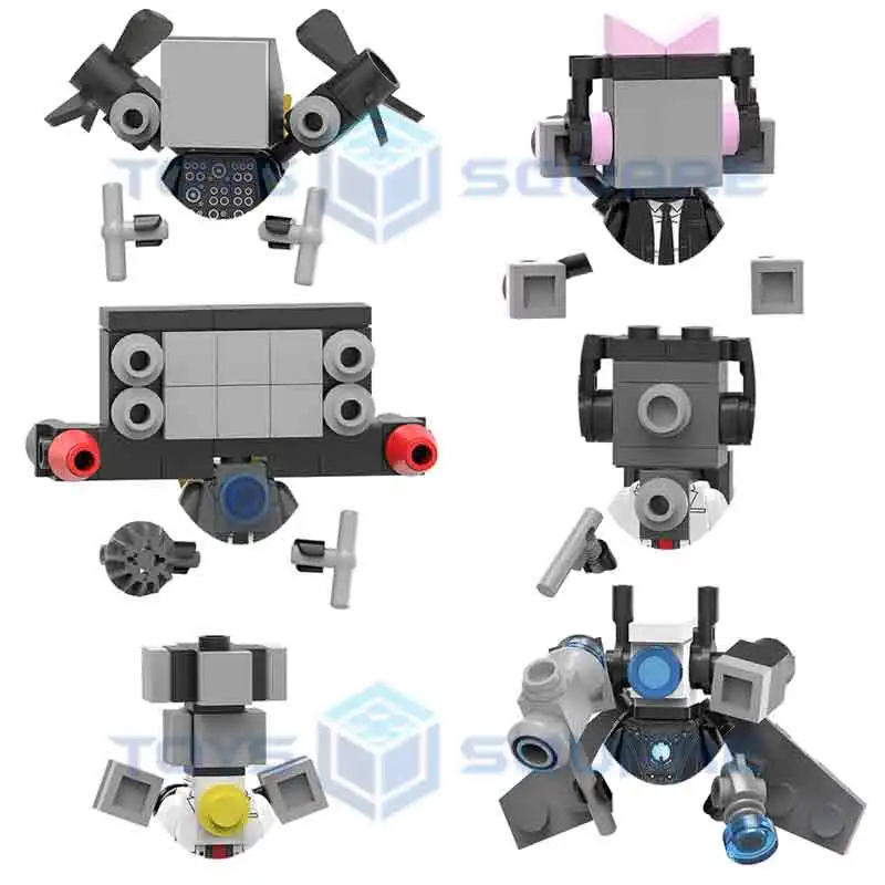The Mechanical Upgraded Titan Female God TV Man Boss Cameraman Speakerman Model Blocks MOC Bricks Set Gifts Toys LG1010
The Mechanical Upgraded Titan Female God TV Man Boss Cameraman Speakerman Model Blocks MOC Bricks Set Gifts Toys LG1010