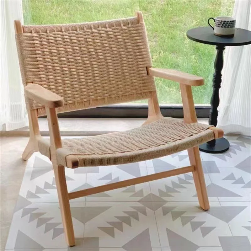 

Винтажные стулья из ротанга, креативные современные минималистичные гостиничные стулья для кемпинга, Скандинавская мебель для балкона, мебель для гостиной