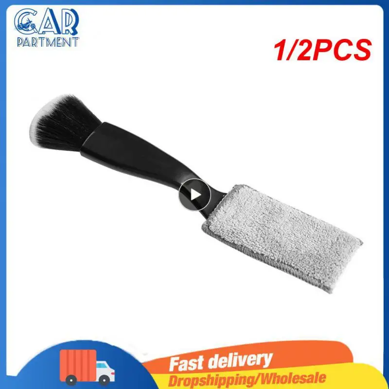 1/2PCS Car Detailing Brush Interior Air Conditioning Outlet Cleaning Brush Dashboard Keyboard Dust Sweeping Tool Auto
1/2PCS Car Detailing Brush Interior Air Conditioning Outlet Cleaning Brush Dashboard Keyboard Dust Sweeping Tool Auto