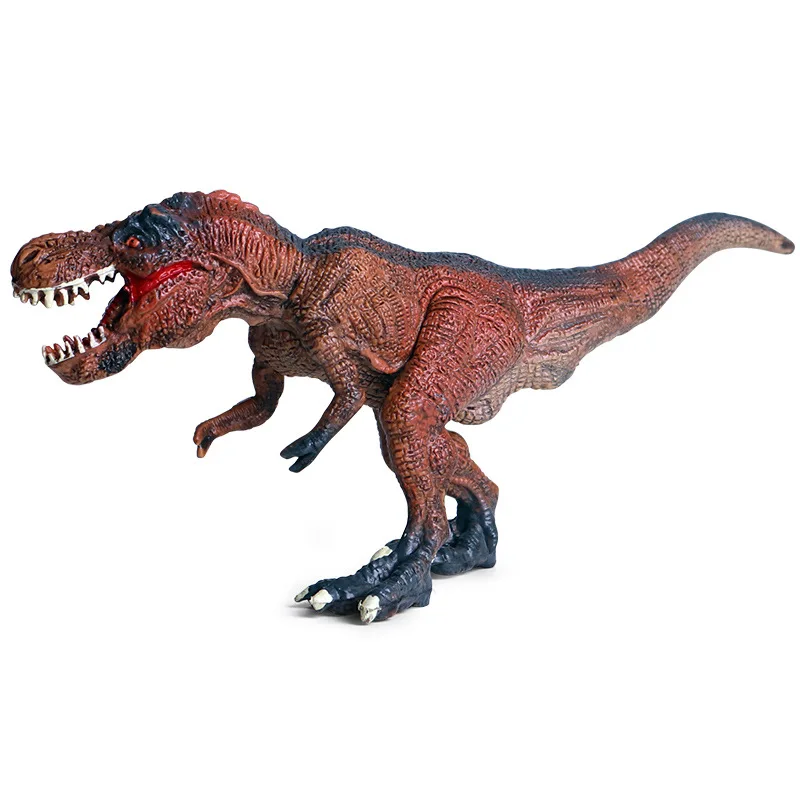 

Simulation solid dinosaur model set wild animal dinosaur toy Tyrannosaurus Rex, Tyrannosaurus Rex, ox dragon, paractylosaurus