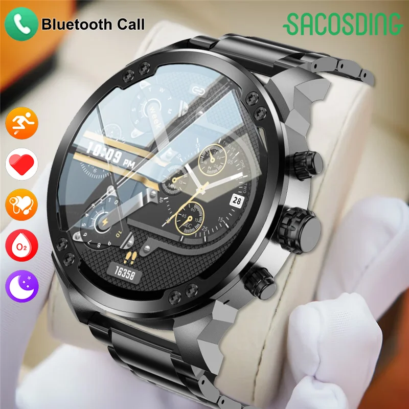 For Huawei Xiaomi 1.8 Inch Screen Smart Watch Men Bluetooth Call 900 MAh Sport Waterproof Heart Rate Blood Oxygen Smartwatch Men
For Huawei Xiaomi 1.8 Inch Screen Smart Watch Men Bluetooth Call 900 MAh Sport Waterproof Heart Rate Blood Oxygen Smartwatch Men