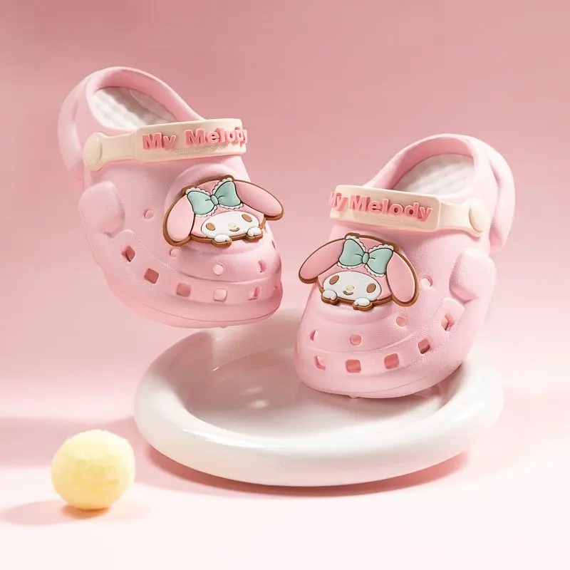 Y2K Child Slippers Anime My Melody Summer Soft Bottom Baotou Sandals Cartoon Cinnamoroll Anti-Slip Beach Shoes Crocss Girl Gift
Y2K Child Slippers Anime My Melody Summer Soft Bottom Baotou Sandals Cartoon Cinnamoroll Anti-Slip Beach Shoes Crocss Girl Gift