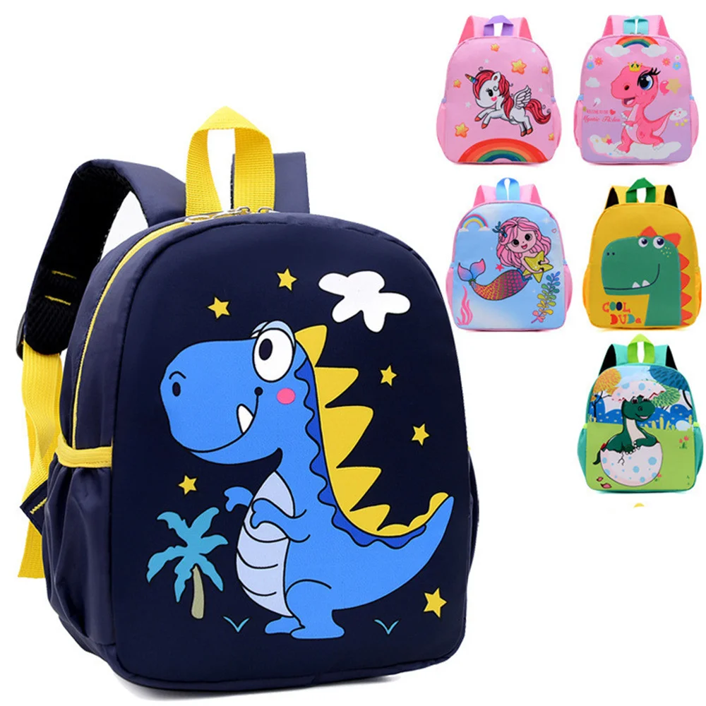 

Cute Cartoon Kids School Bags Trendy Waterproof Backpack Waterproof Kindergarten Primary Student Backpack Anti-lost Bookbag