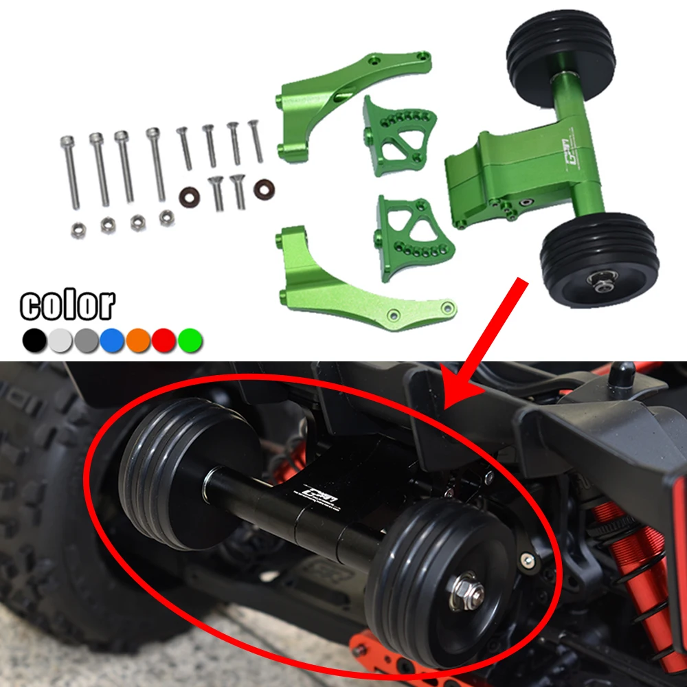 GPM ARRMA 1/5 KRATON OUTCAST EXB 8S металлическое Алюминиевое Крепление для заднего крыла, регулируемый угол, колесная шина ARA320492 + ARA320536
GPM ARRMA 1/5 KRATON OUTCAST EXB 8S металлическое Алюминиевое Крепление для заднего крыла, регулируемый угол, колесная шина ARA320492 + ARA320536