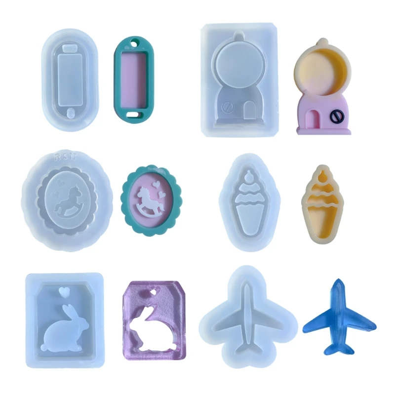 Various Styles Hangtag Ornament Resin Casting Silicone Mold Woman Keychain Decor Pendant Mold for DIY Crafts
Various Styles Hangtag Ornament Resin Casting Silicone Mold Woman Keychain Decor Pendant Mold for DIY Crafts