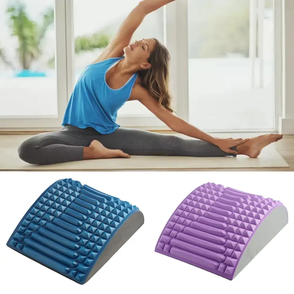 

Back Stretcher Pillow Neck Lumbar Support Massager for Neck Waist Back, Sciatica, Herniated Disc Pain Relief Massage Relaxa F0L0