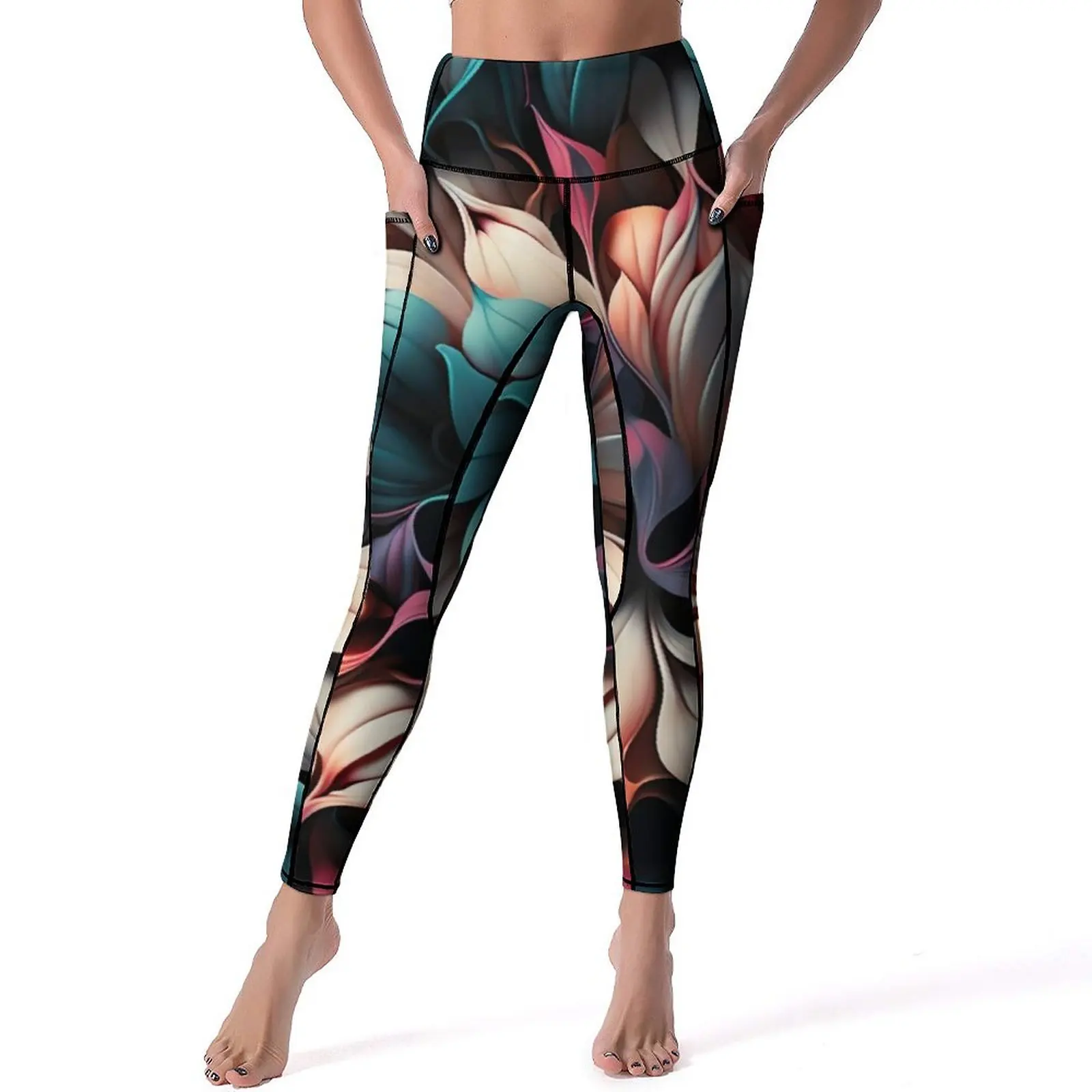 Abstract Floral Leggings Luminous Print Work Out Yoga Pants High Waist Casual Leggins Stretch Design Sports Tights Gift Idea
Abstract Floral Leggings Luminous Print Work Out Yoga Pants High Waist Casual Leggins Stretch Design Sports Tights Gift Idea